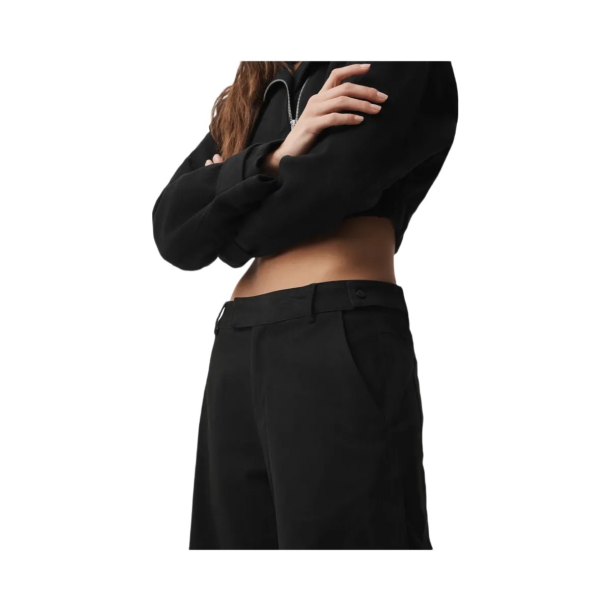 Alo Women's High Road Straight Leg Pant - Black - HypeFly India View 3