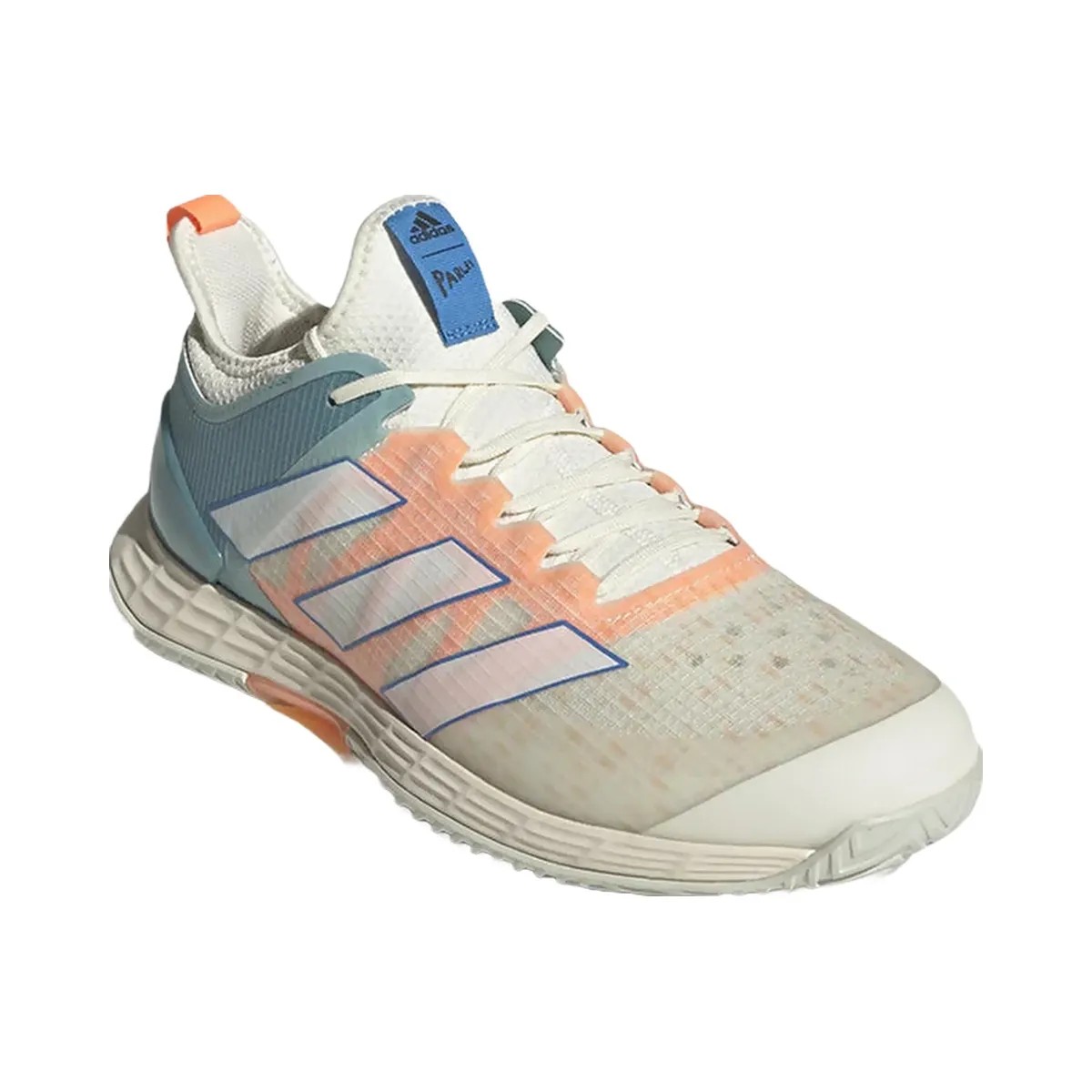 Adidas Adizero Ubersonic 4 Off White Beam Orange - HypeFly India View 3