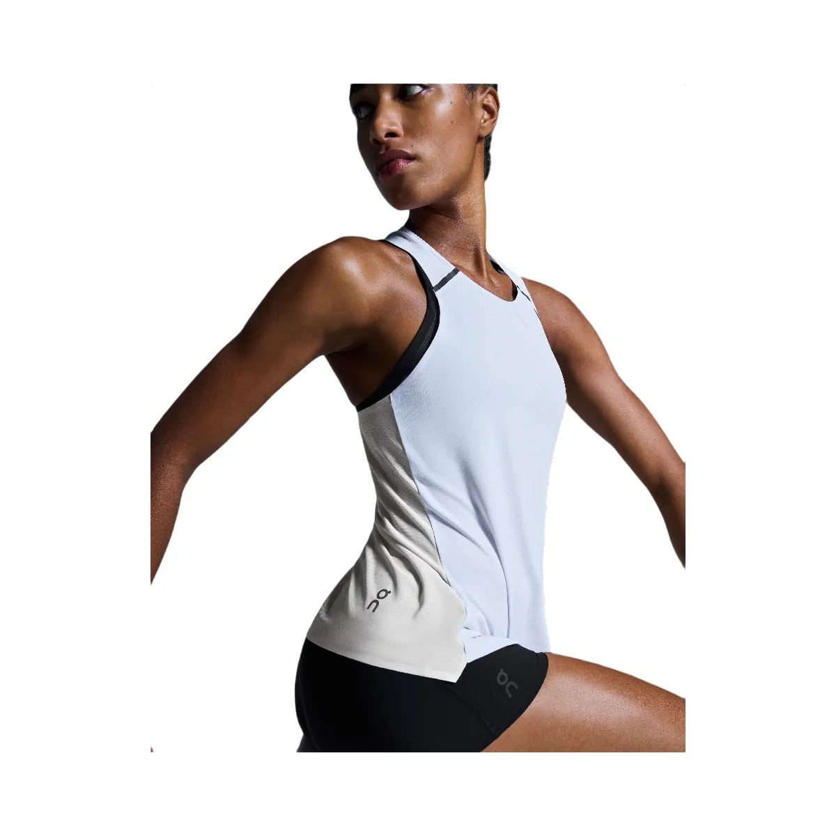 On Performance Tank White | Silver - HypeFly India View 2