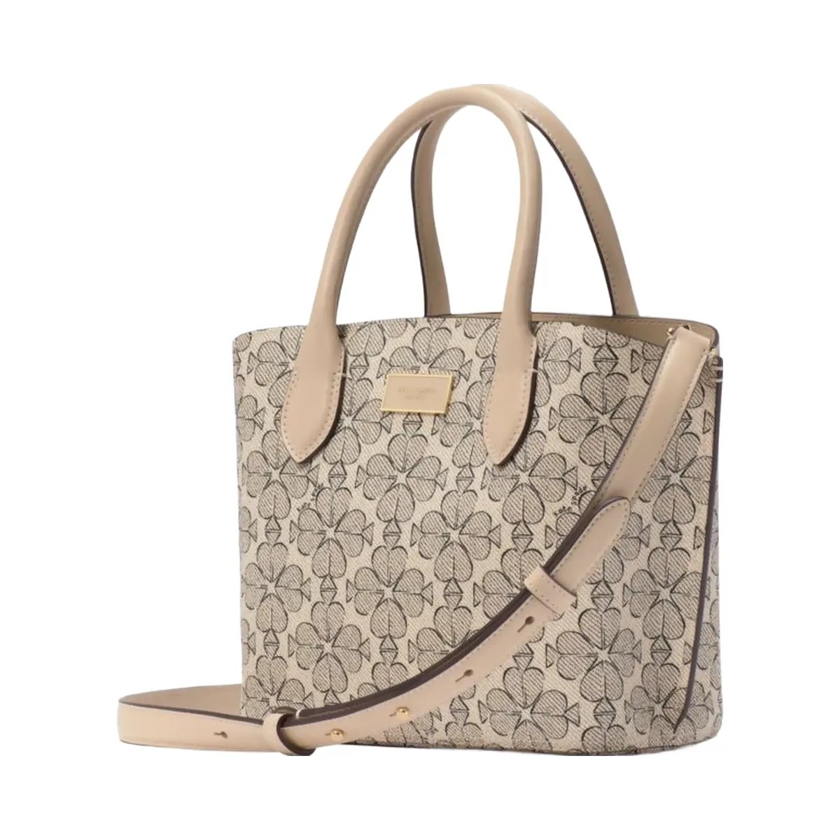 Kate Spade Suite Spade Flower Crossbody Tote Neutral Multi - HypeFly India View 5