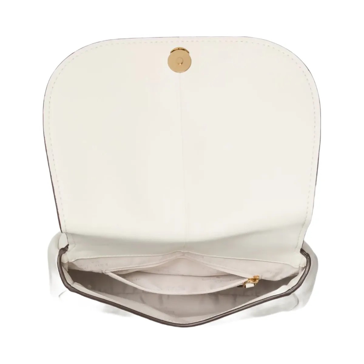 Kate Spade Kayla Pebbled Leather Saddle Bag Meringue - HypeFly India View 4