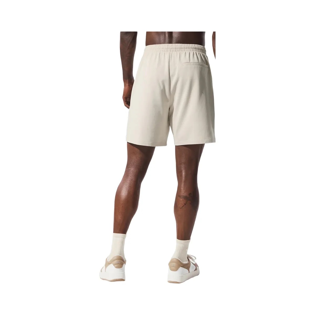 Alo Men's 7" Double Take Short - Bone - HypeFly India View 5