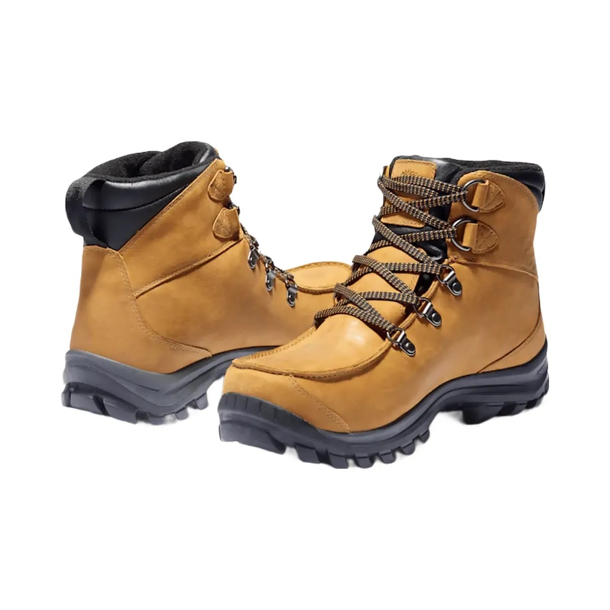 Timberland Chillberg Waterproof Hiking Boot Wheat Nubuck Men'S - HypeFly India View 4