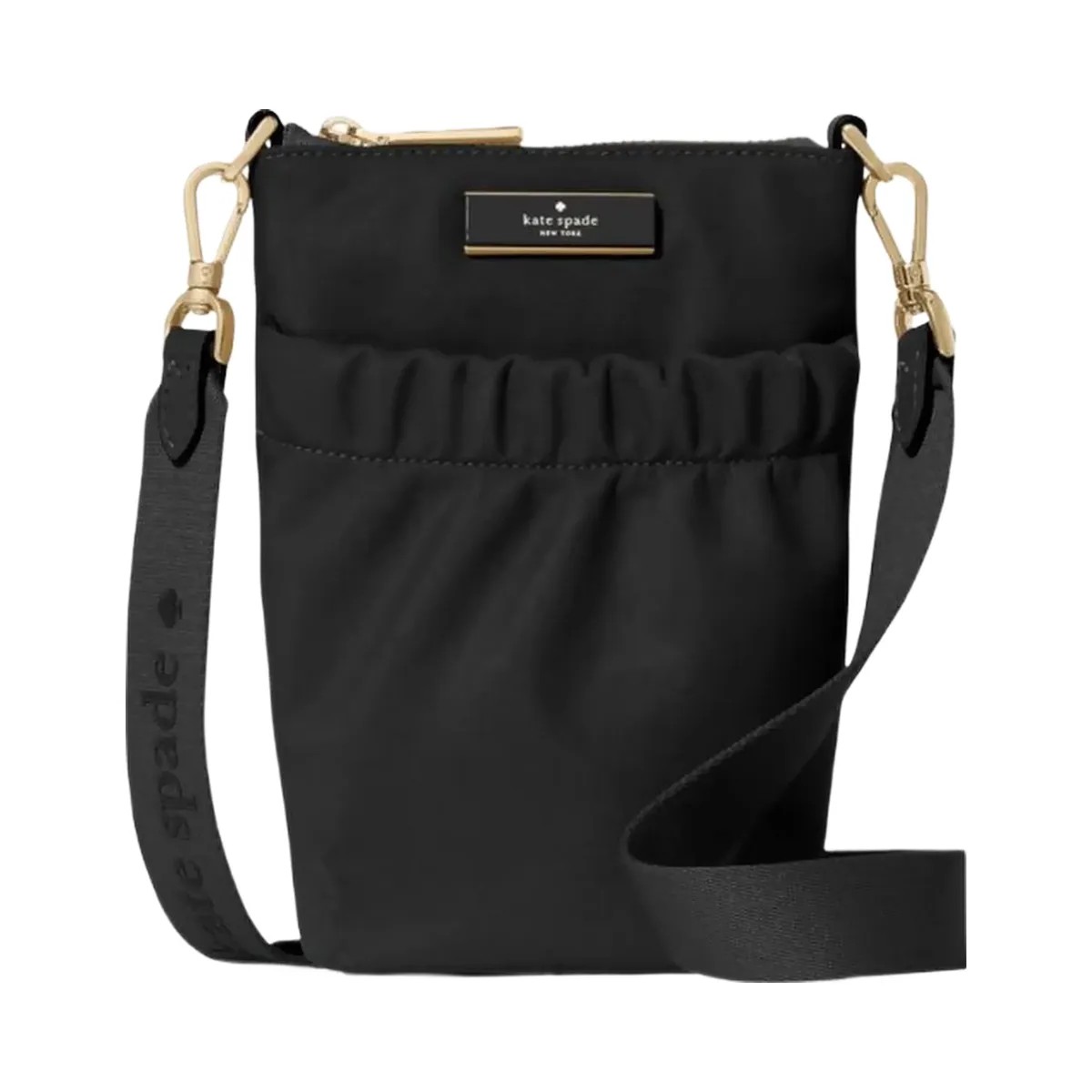 Kate Spade Carter Nylon Phone Crossbody Black - HypeFly India View 1