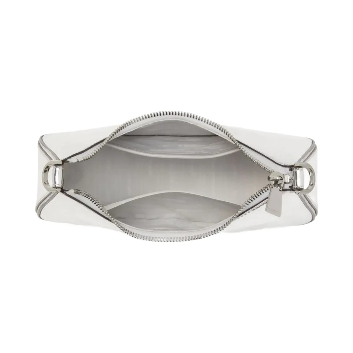Kate Spade Sam Icon Metallic Small Convertible Crossbody Silver - HypeFly India View 5