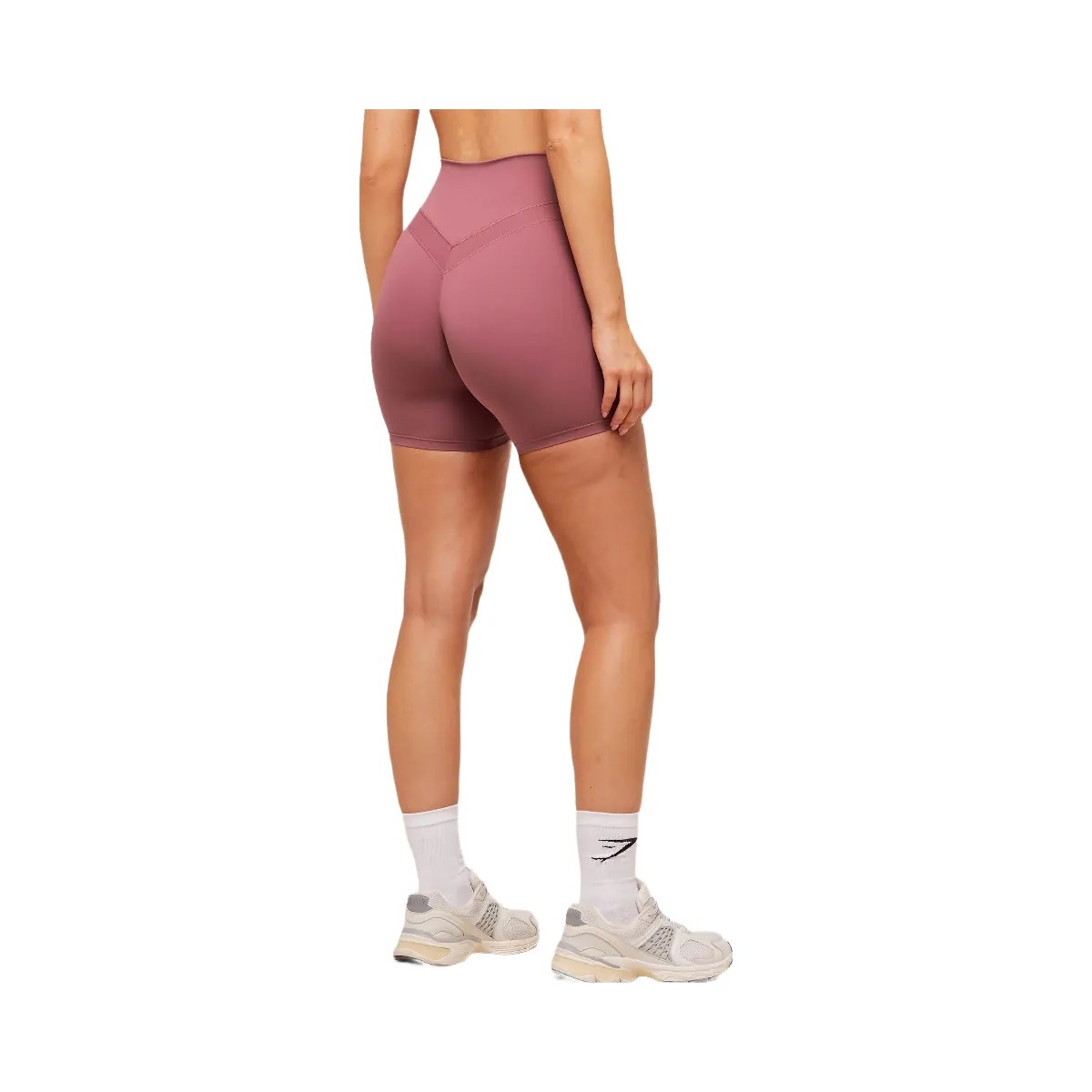 Gymshark Whitney Shorts - Reset Pink - HypeFly India View 2
