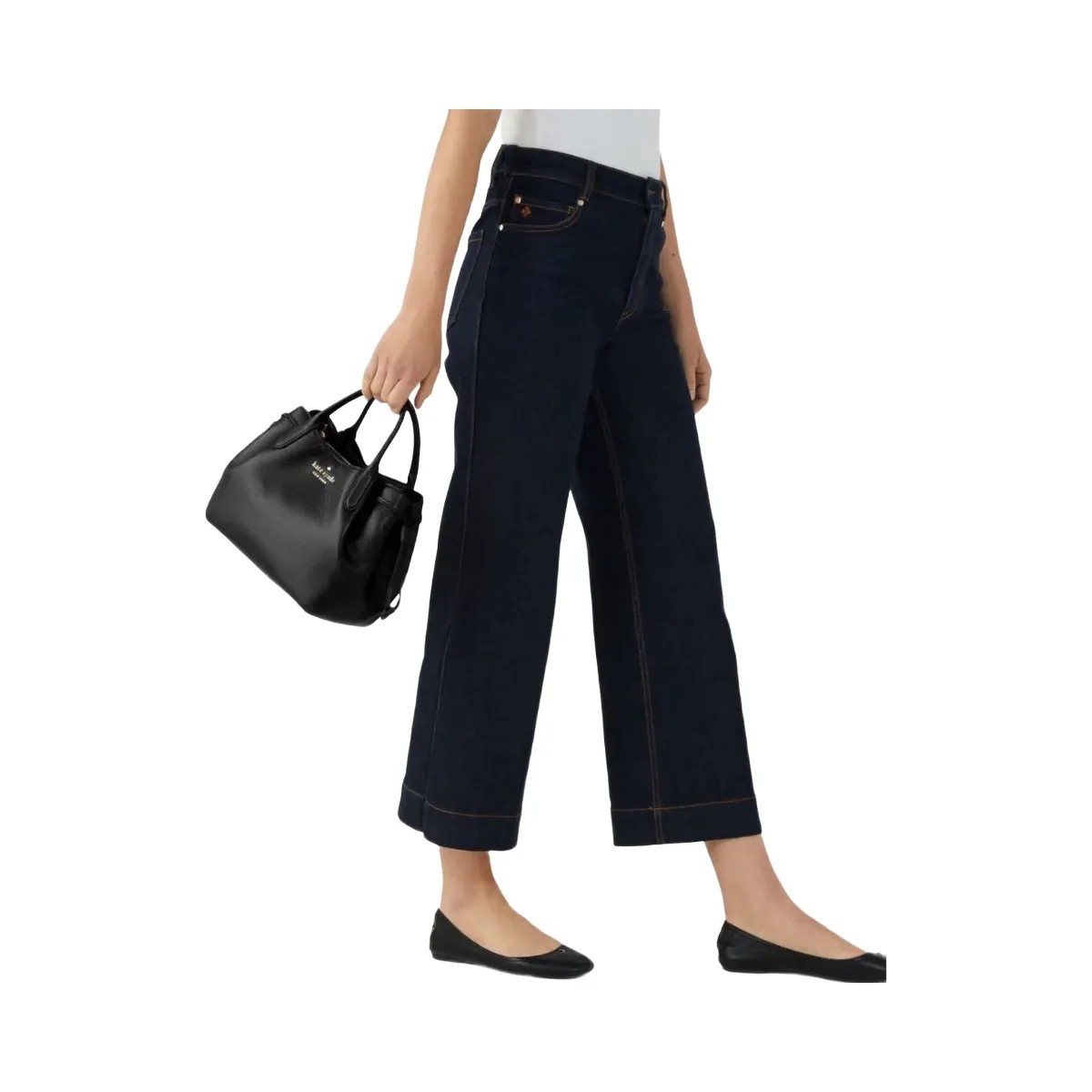 Kate Spade Dumpling Small Satchel Bag Black - HypeFly India View 2