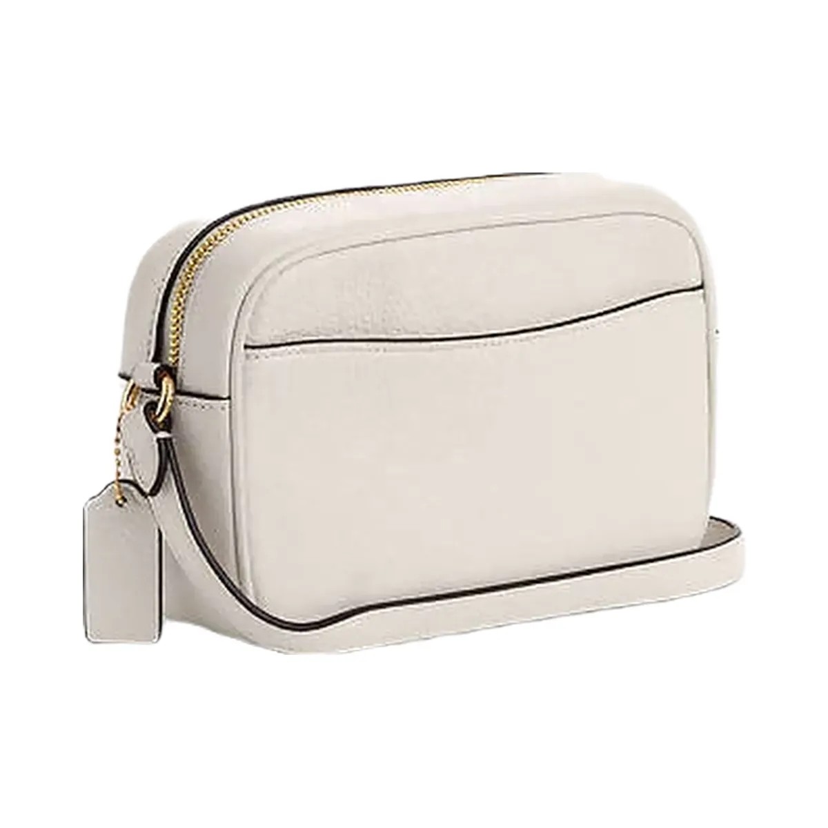 Coach Mini Jamie Camera Bag Pebbled Leather-Gold-Chalk - HypeFly India View 2