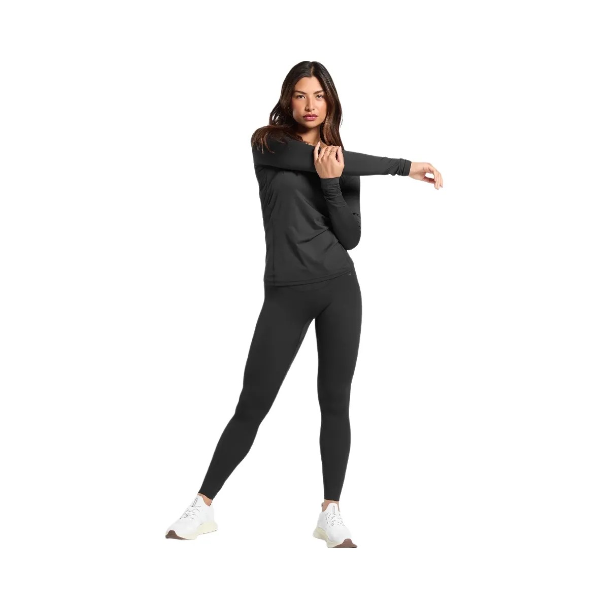 Gymshark Training Baselayer Long Sleeve Top - Black - HypeFly India View 4