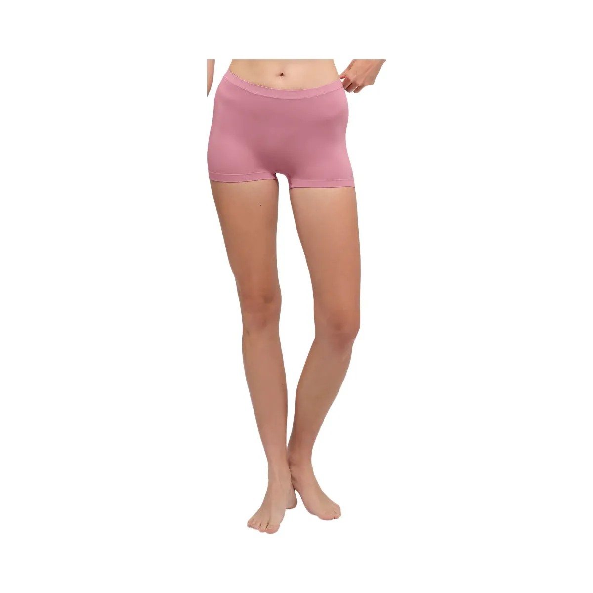 Alo Women's Sheer Glow Boyshort - Pink Wild Rose - HypeFly India View 1