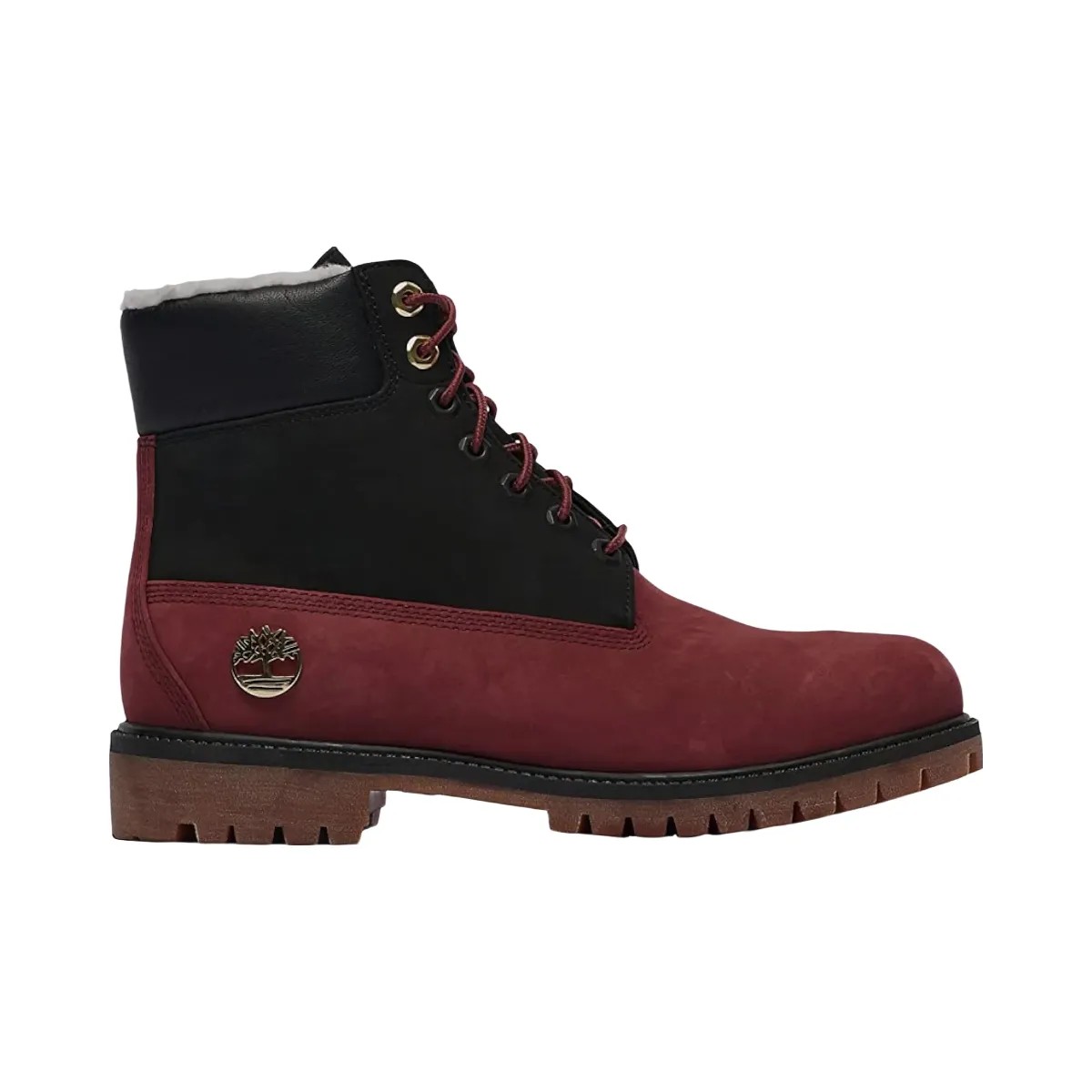 Timberland 6" Premium Boot Shearling Syrah Black - HypeFly India View 1