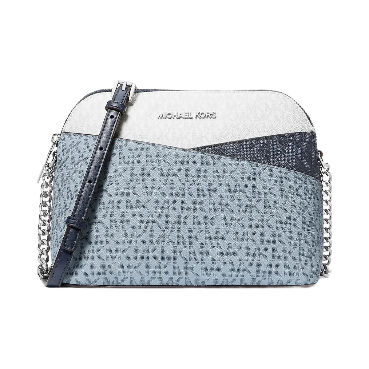 Michael Kors Jet Set Travel Color-Block Signature Logo Crossbody Bag Admirl Multi - HypeFly India View 1