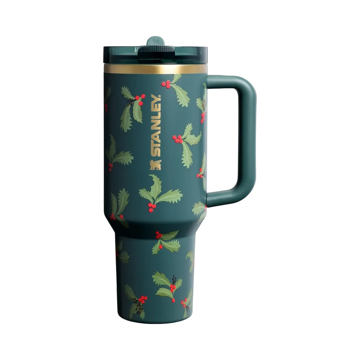 Stanley Cheers and Cheer Quencher ProTour Flip Straw Tumbler 40OZ Holiday Botanical - HypeFly India View 1