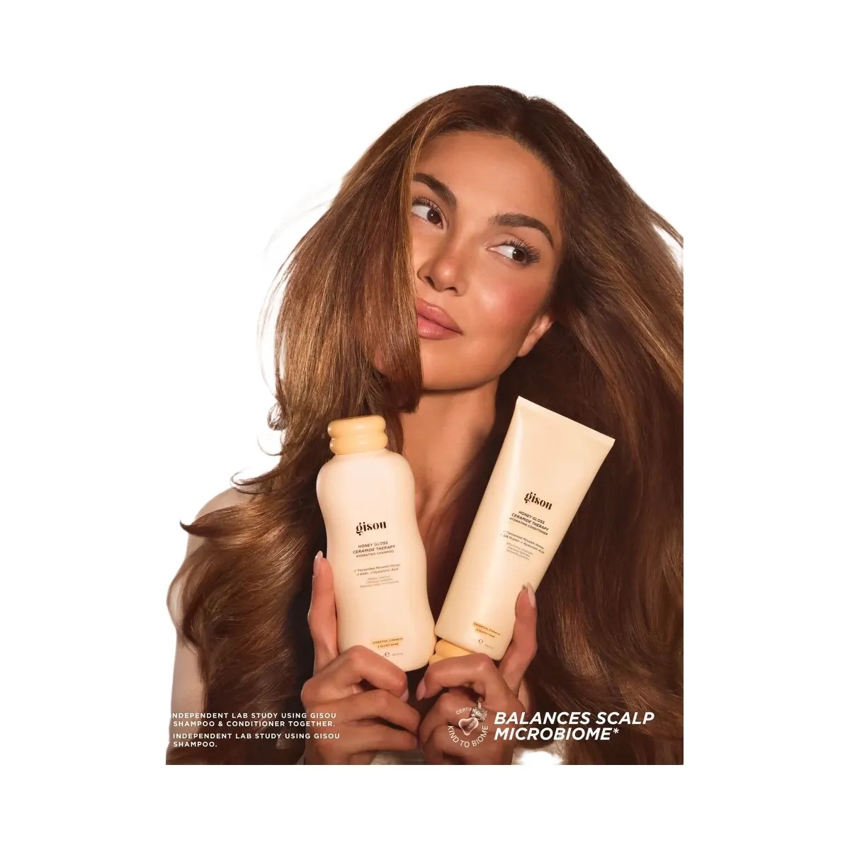 Gisou Honey Gloss Ceramide Therapy Hydrating Shampoo - HypeFly India View 5