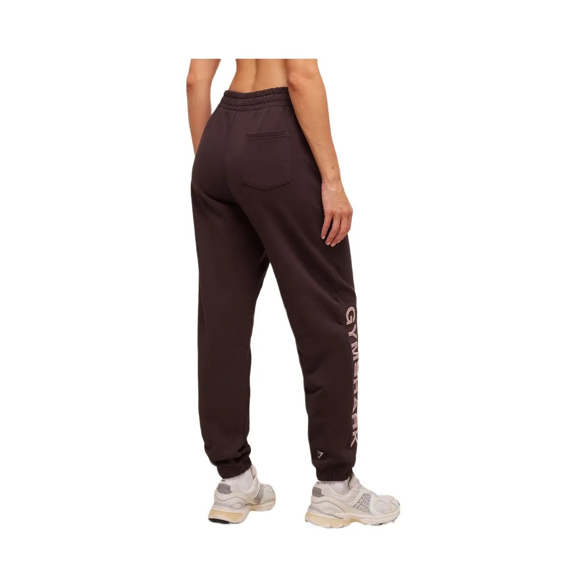 Gymshark Embroidered Logo Joggers - Cherry Purple - HypeFly India View 3