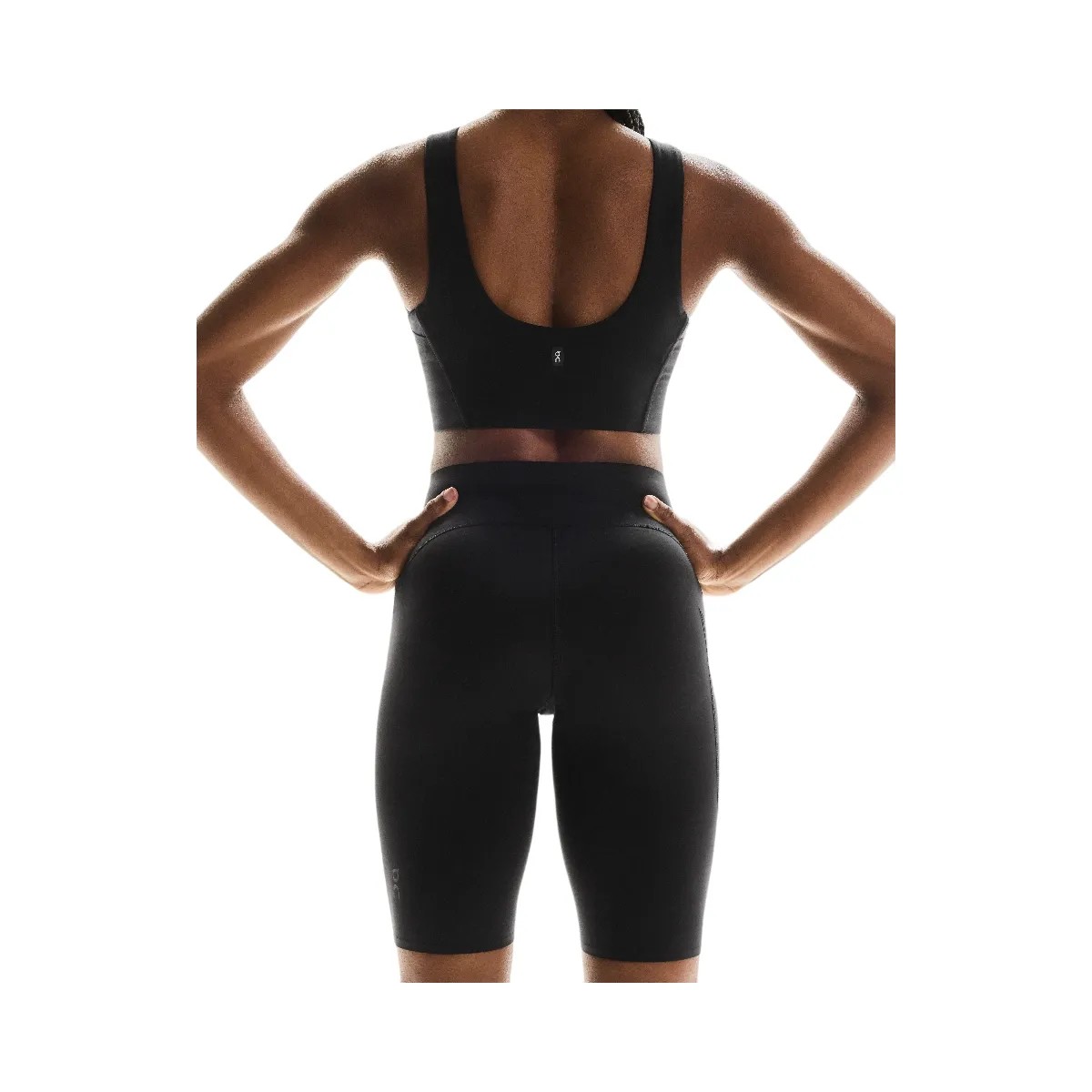 On Studio Tights Short Black  - HypeFly India View 2