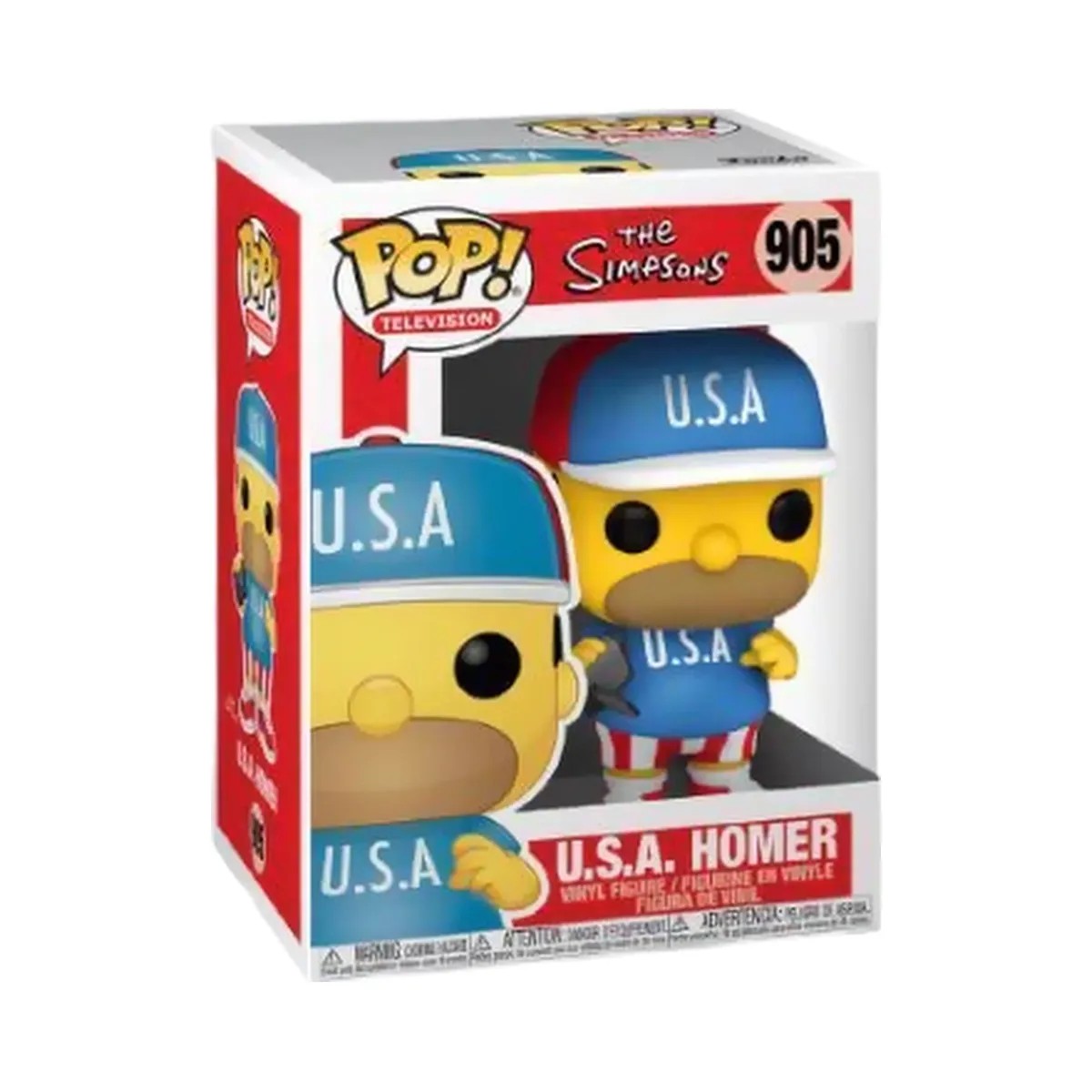 Funko Pop! The Simpsons U.S.A Homer #905 - HypeFly India View 1