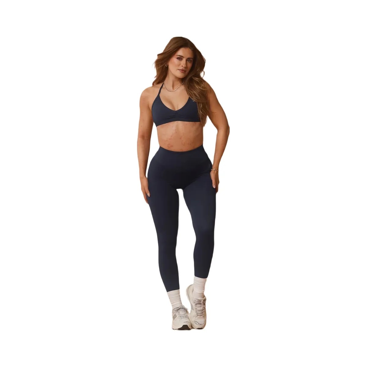 Gymshark Whitney Leggings - Heavy Blue - HypeFly India View 1