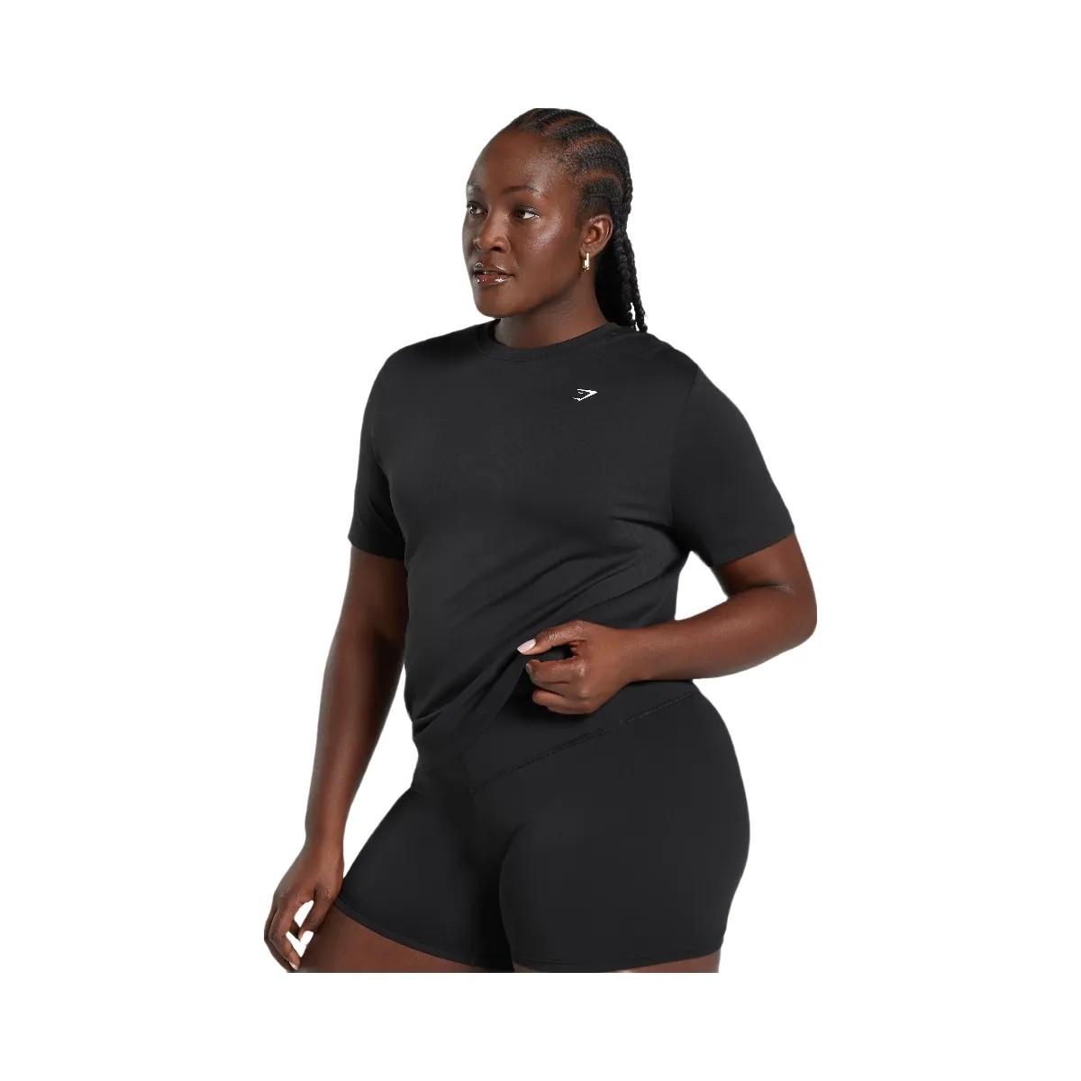 Gymshark Everyday Seamless T-Shirt - Black - HypeFly India View 4