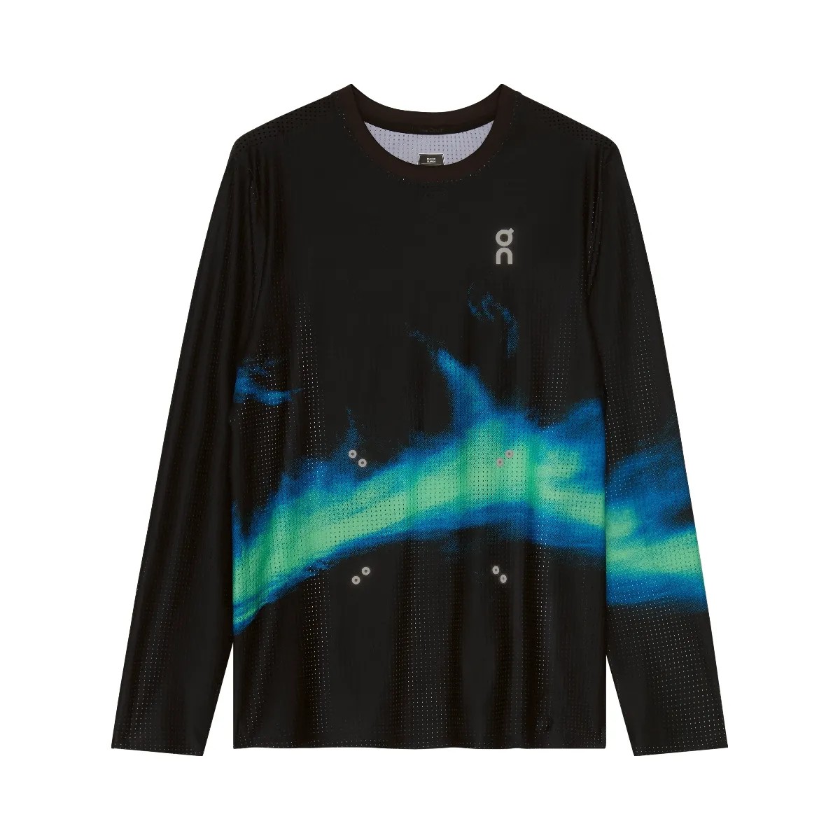 On Pace Mesh Long-T Black | Horizon - HypeFly India View 1