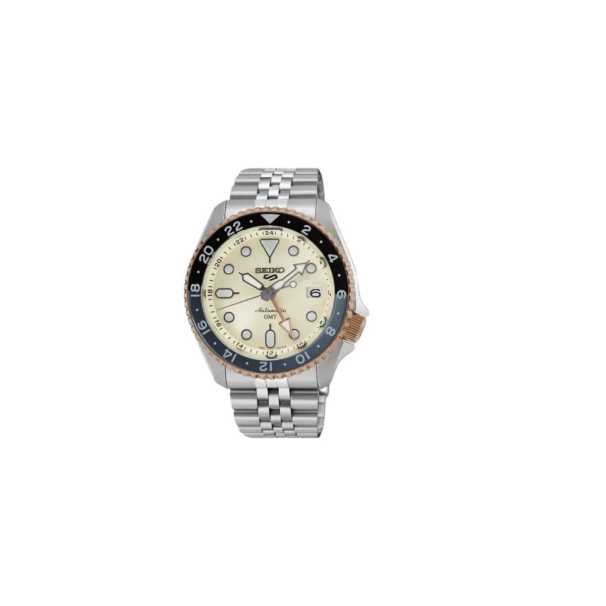 Seiko 5 Sports GMT Asian limited edition mechanical watch watch - SSK046K1 Men's - HypeFly India View 1