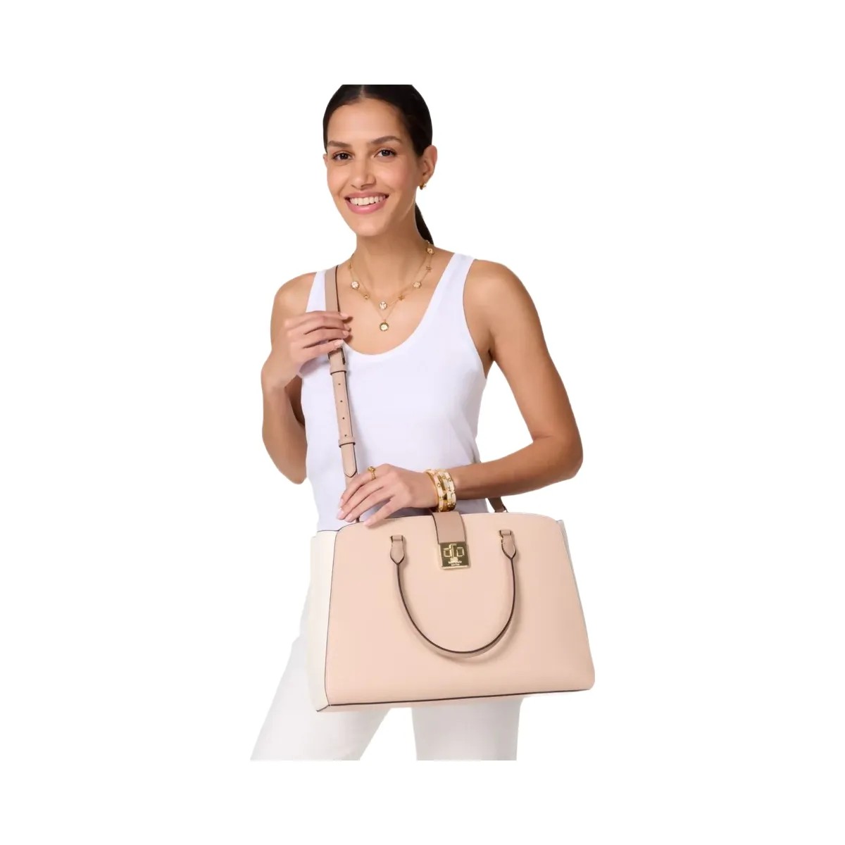 Kate Spade Phoebe Commuter Tote Toasted Hazelnut Mul - HypeFly India View 2