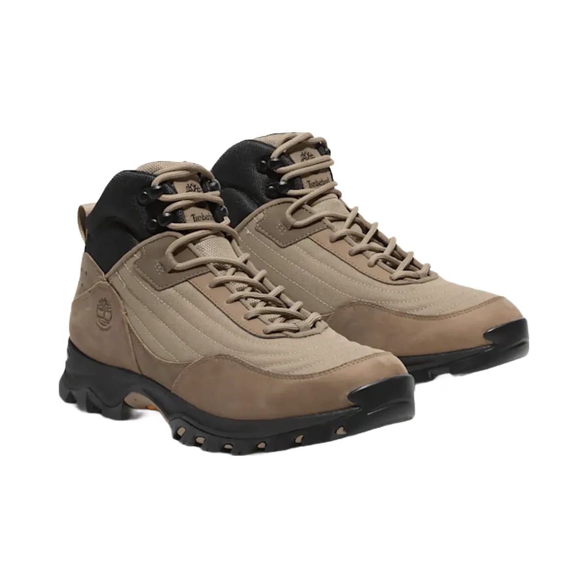 Timberland Mt Maddsen Mid Lace-Up Waterproof Hiking Boot Medium Beige Mesh Men'S - HypeFly India View 1