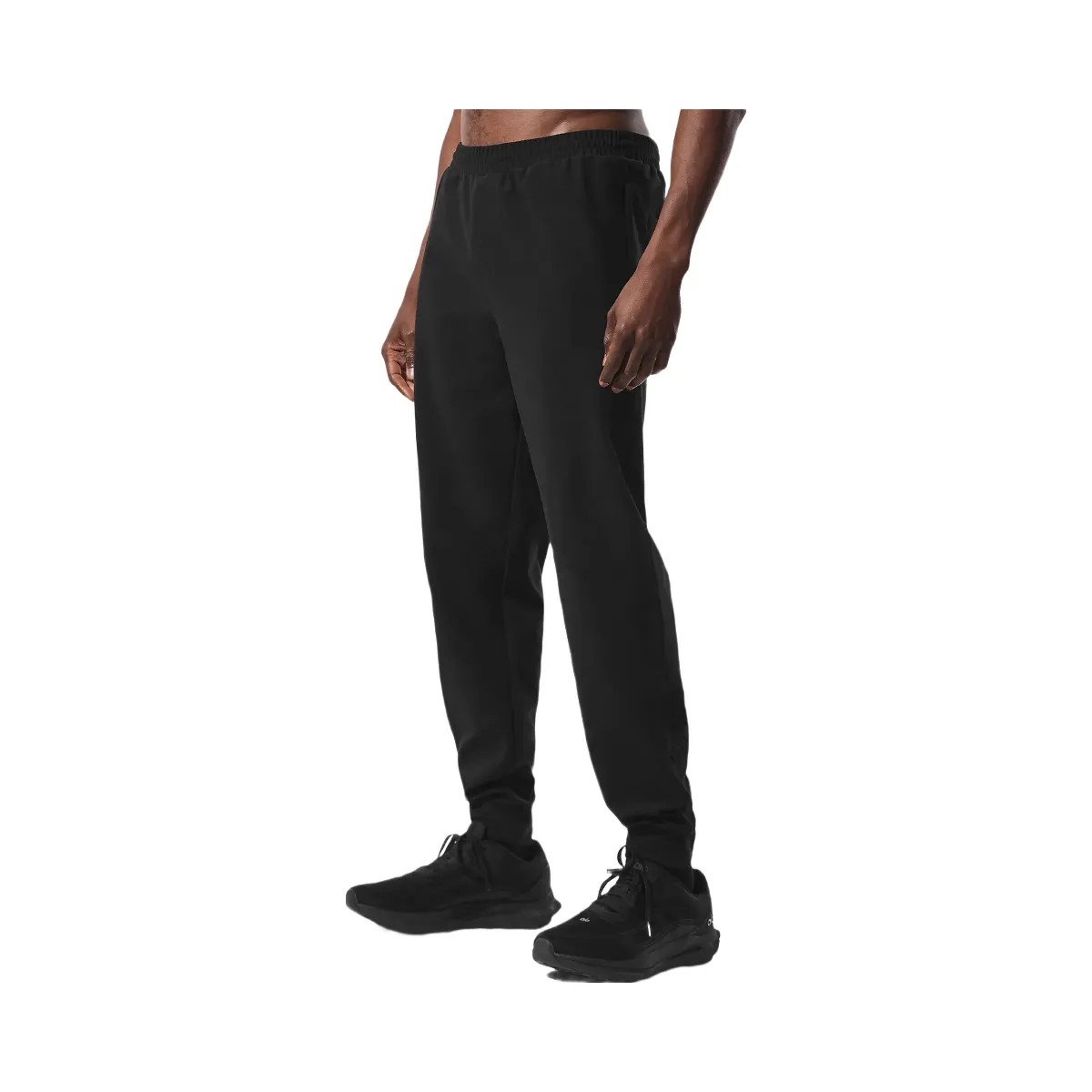 Alo Men's Conquer Max Performance Jogger - Black - HypeFly India View 2