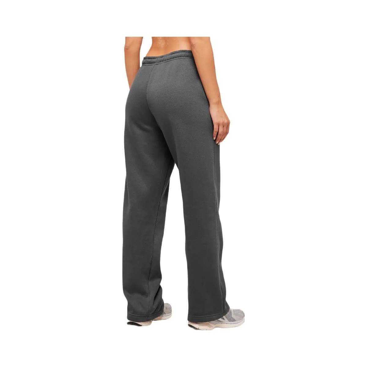 Gymshark Cosy Luxe Straight Leg Joggers - Onyx Grey - HypeFly India View 3