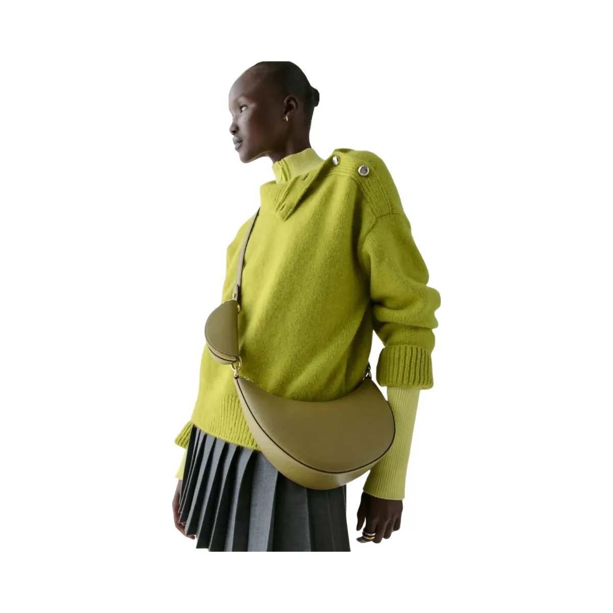 Kate Spade Duo Crossbody Bag Dried Thyme - HypeFly India View 4