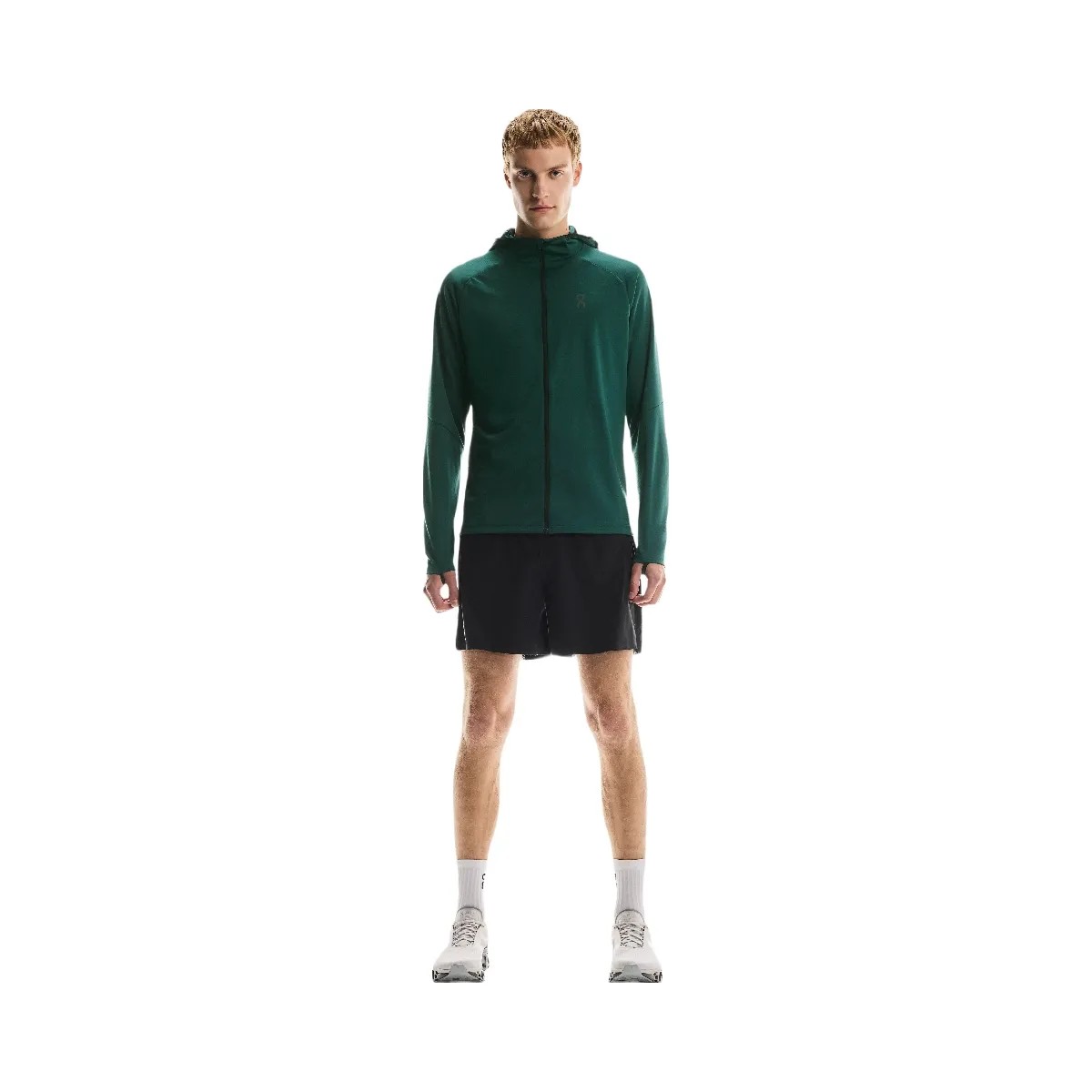 On Climate Zip Hoodie Spirulina - HypeFly India View 5