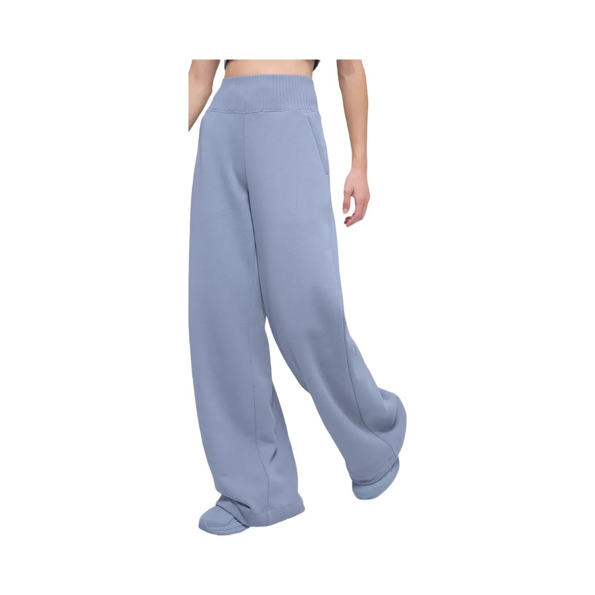 Alo Women's Serenity Wide Leg Sweatpant - Winter Frost - HypeFly India View 1