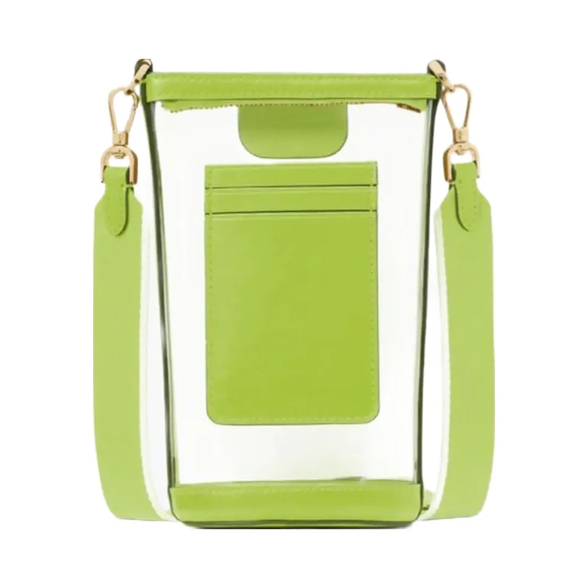Kate Spade Clare Clear Phone Crossbody Grasshopper Green - HypeFly India View 5