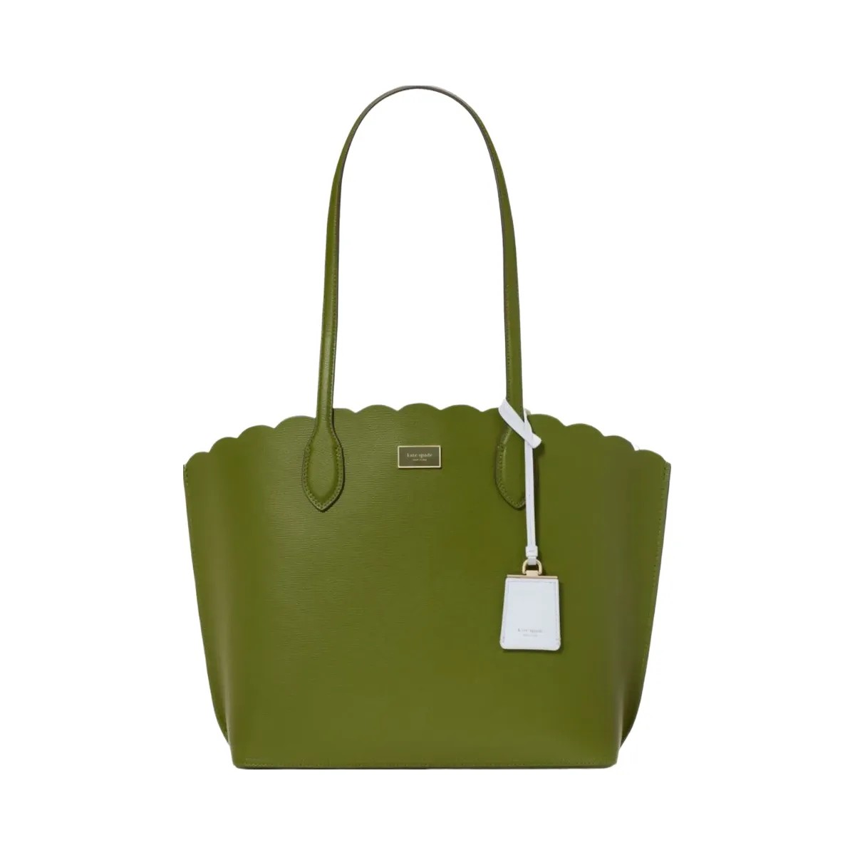 Kate Spade Suite Scalloped Tote Jungle Vine - HypeFly India View 1