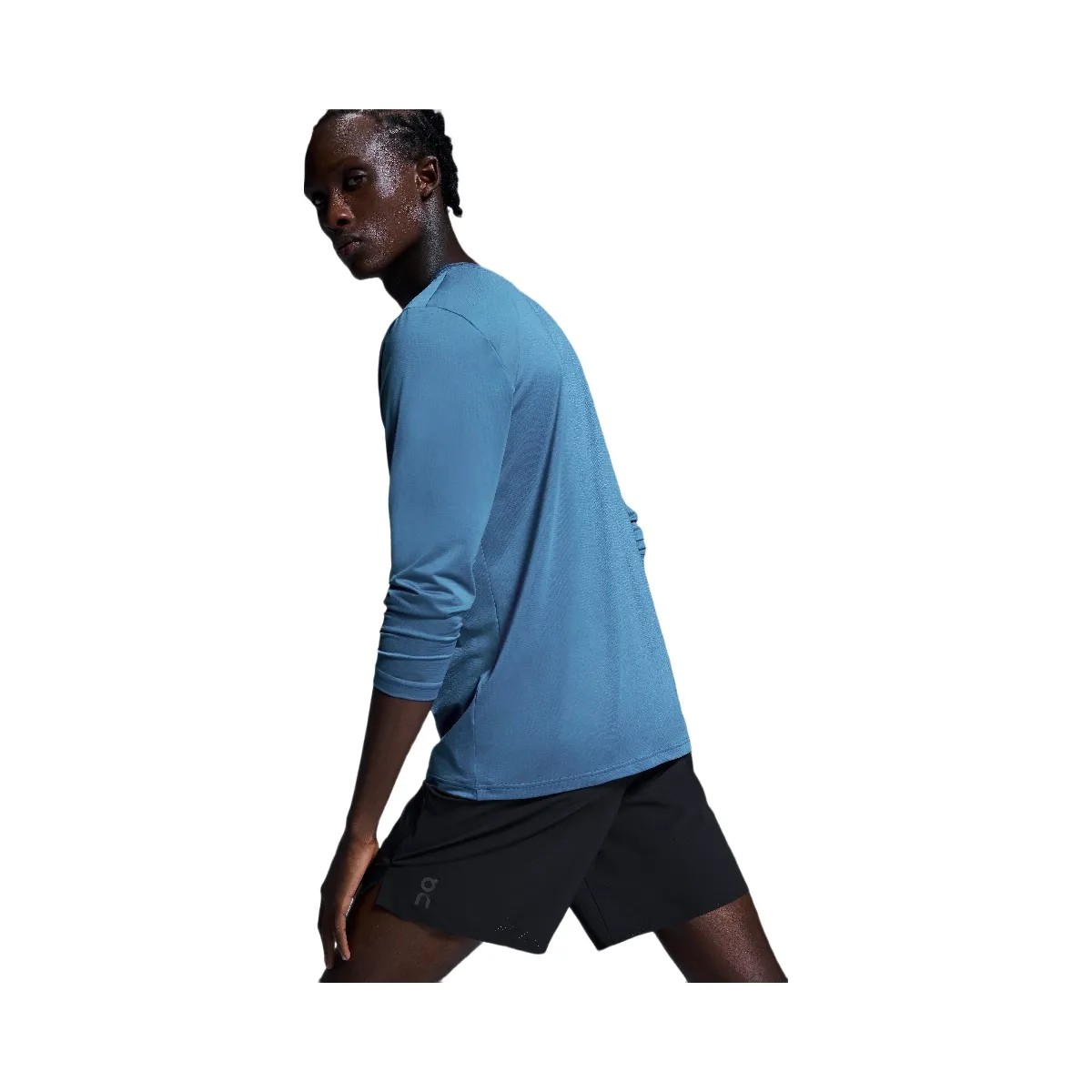 On 7" Performance Shorts Black - HypeFly India View 4