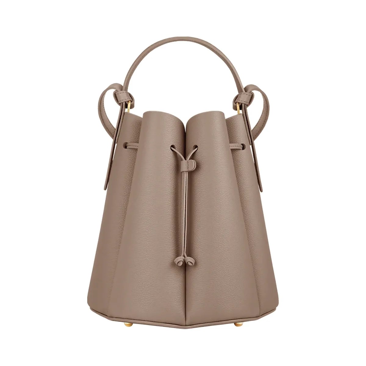 Polene Numero Huit Textured Taupe - HypeFly India View 1