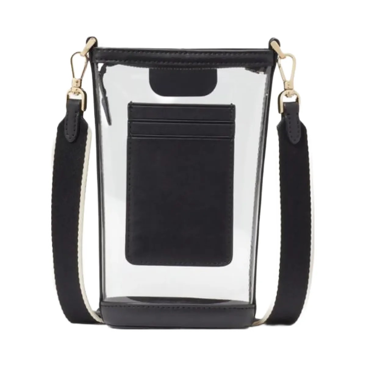 Kate Spade Clare Clear Phone Crossbody Black Multi - HypeFly India View 1