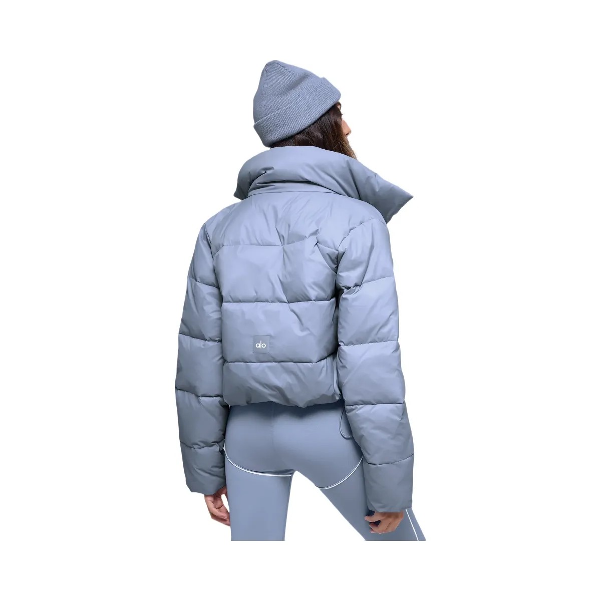 Alo Women's Gold Rush Puffer - Winter Frost - HypeFly India View 3