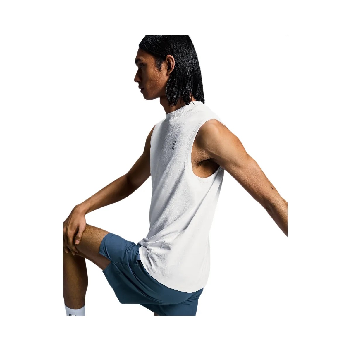 On Train Tank White - HypeFly India View 4