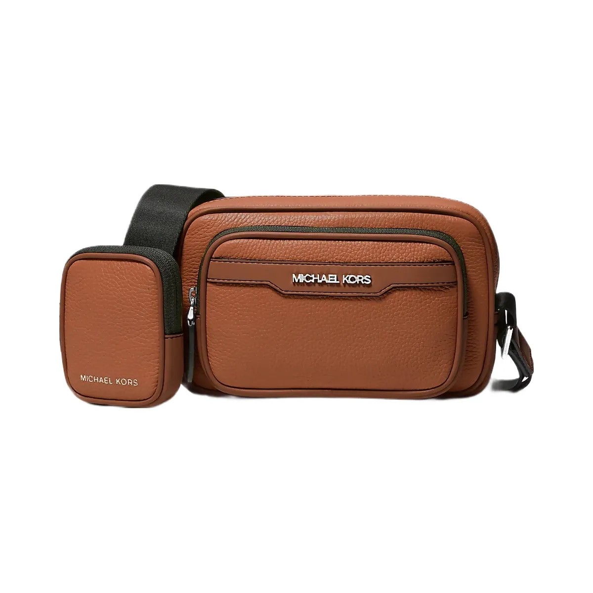Michael Kors Cooper Pebbled Leather Camera Bag Luggage - HypeFly India View 1