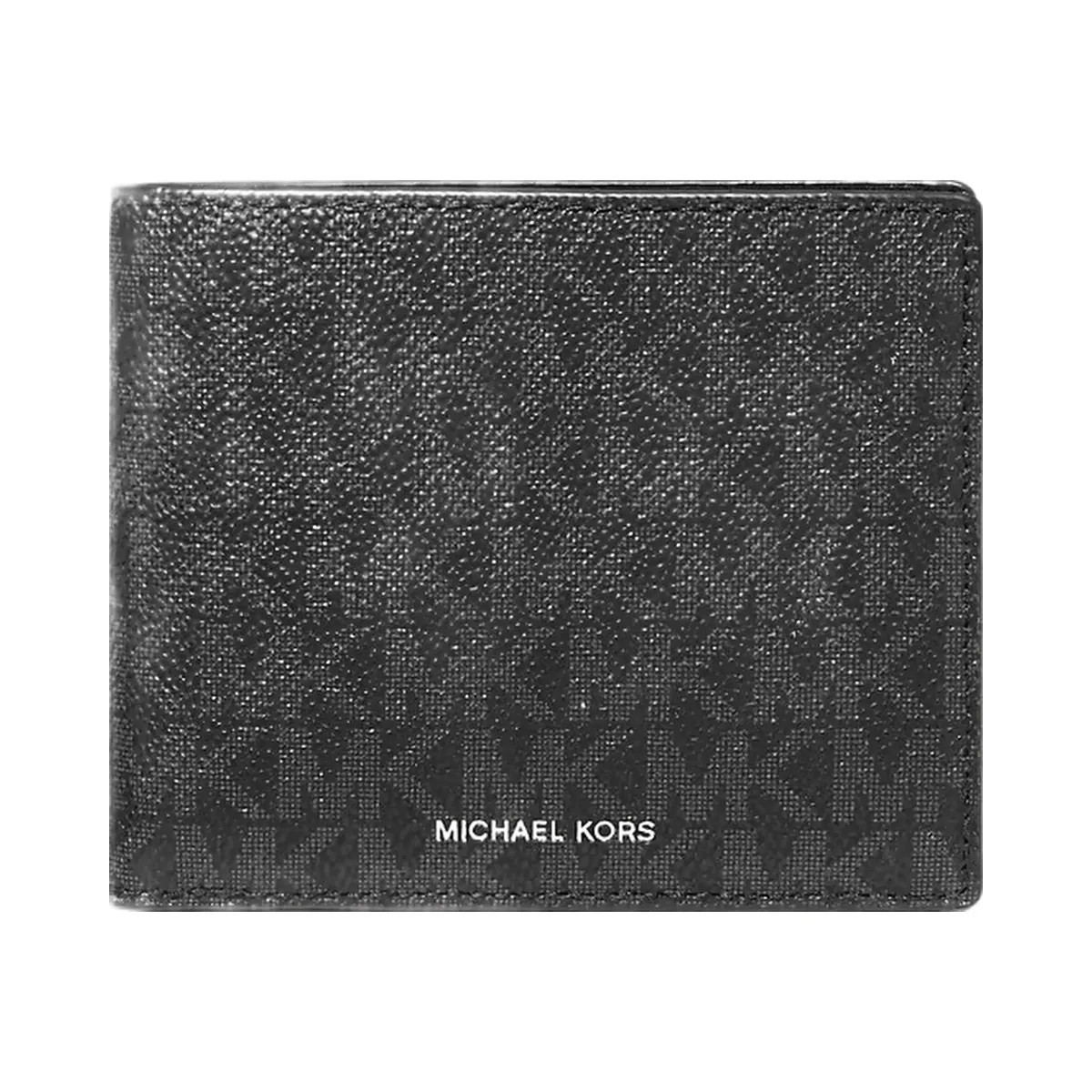 Michael Kors Cooper Logo Billfold Wallet With Coin Pouch Black - HypeFly India View 1