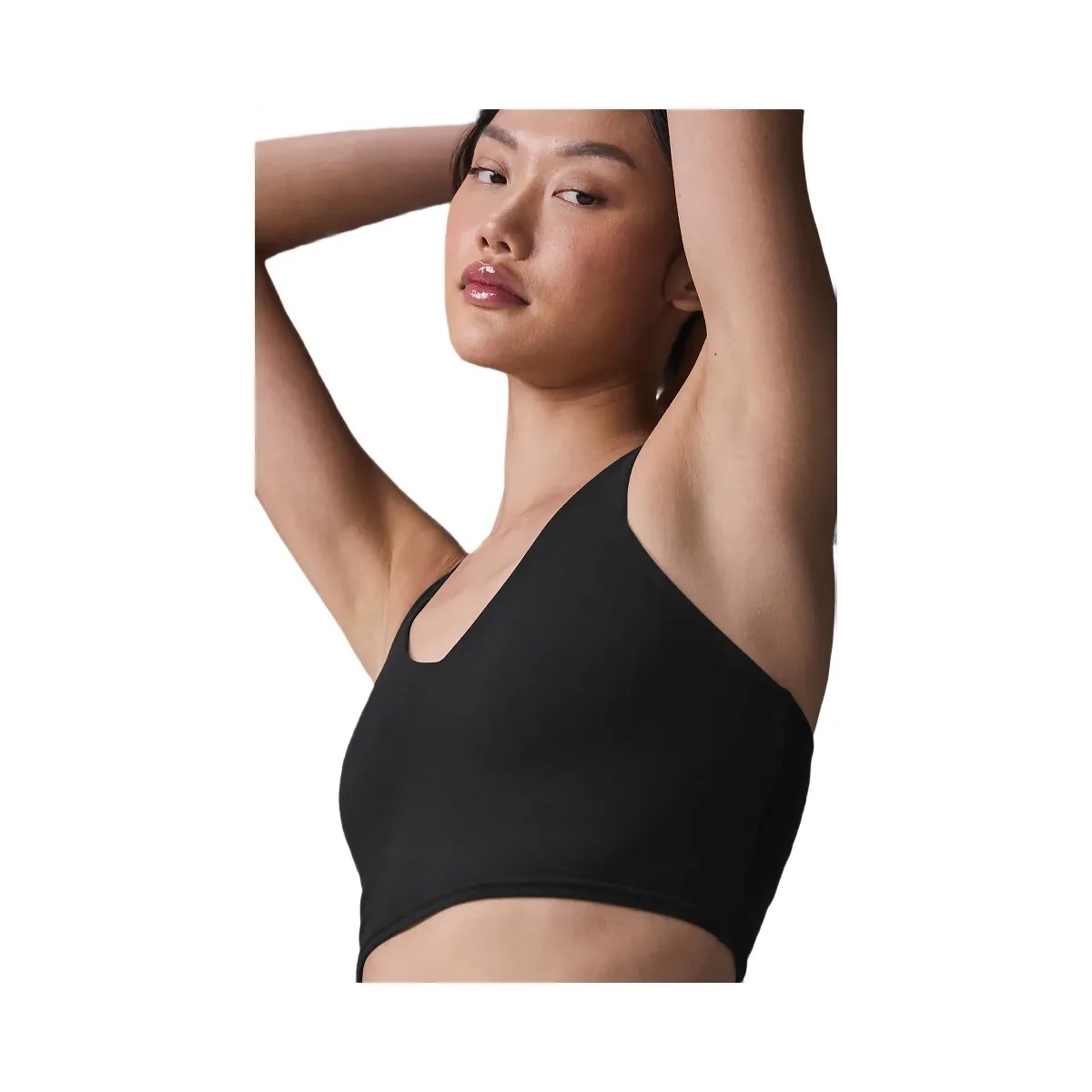 Alo Women's Airbrush Real Bra Tank - Black - HypeFly India View 5