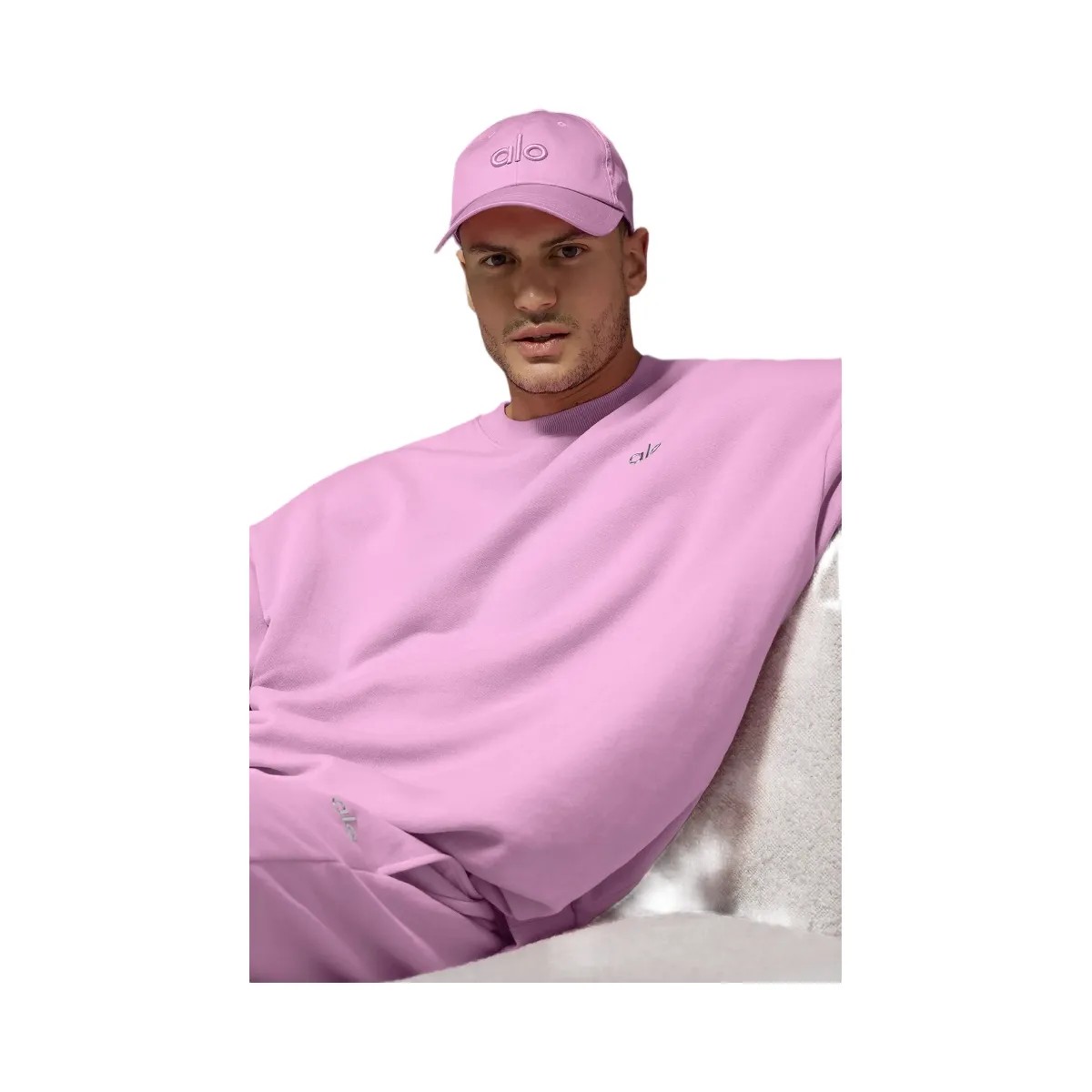 Alo Off-Duty Cap - Candy Heart Pink - HypeFly India View 4