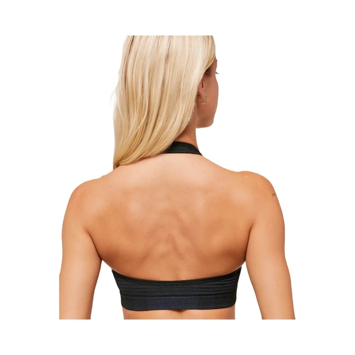 Gymshark Sport Seamless Sports Bra - Heavy Blue/Black - HypeFly India View 6
