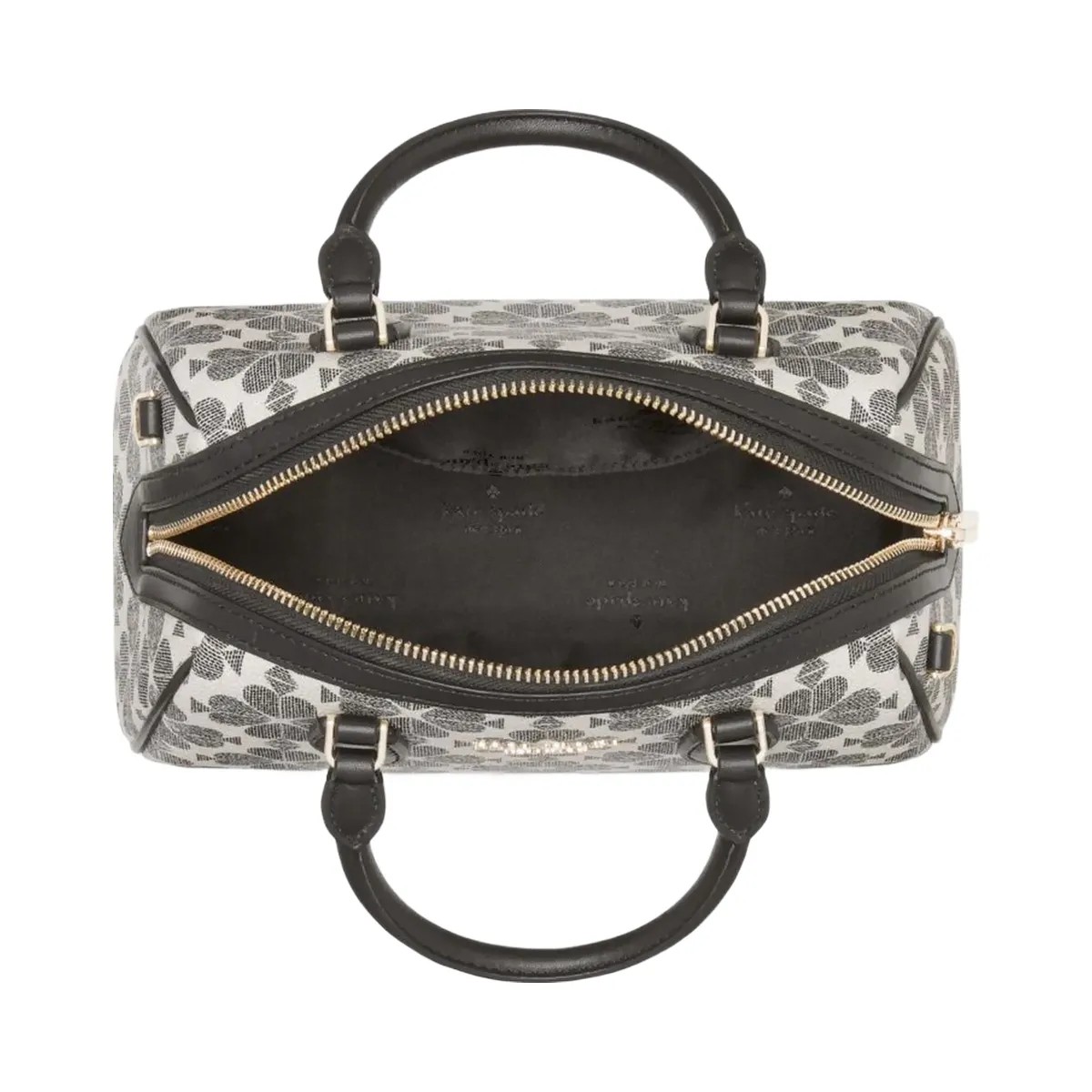 Kate Spade Flower Small Dolly Duffle Black Multi - HypeFly India View 4