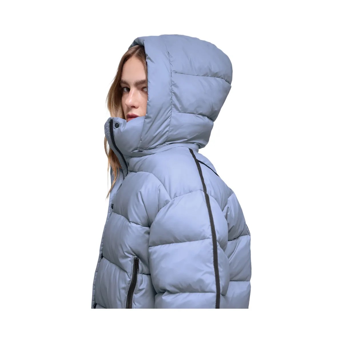 Alo Women's Aspen Love Puffer Jacket - Winter Frost - HypeFly India View 4