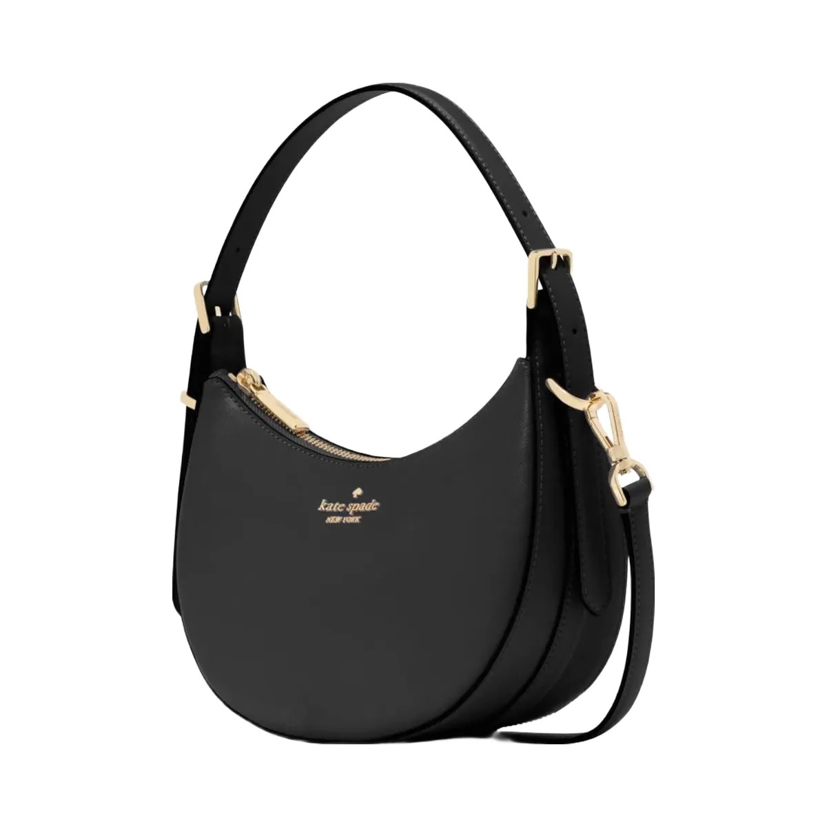 Kate Spade Nova Crescent Shoulder Bag Black - HypeFly India View 1