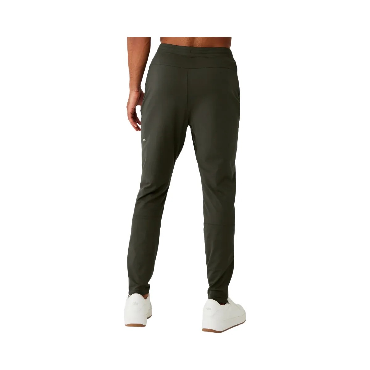 Alo Men's Conquer React Performance Pant - Stealth Green - HypeFly India View 4