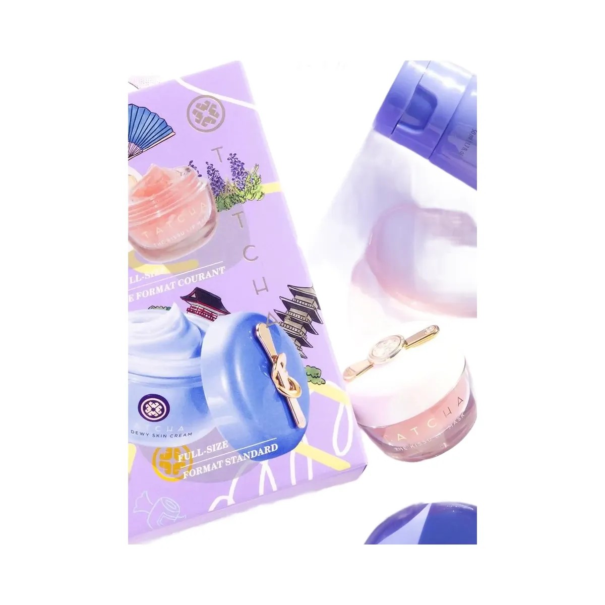 TATCHA Dewy Skin, Plump Lips Set - HypeFly India View 2