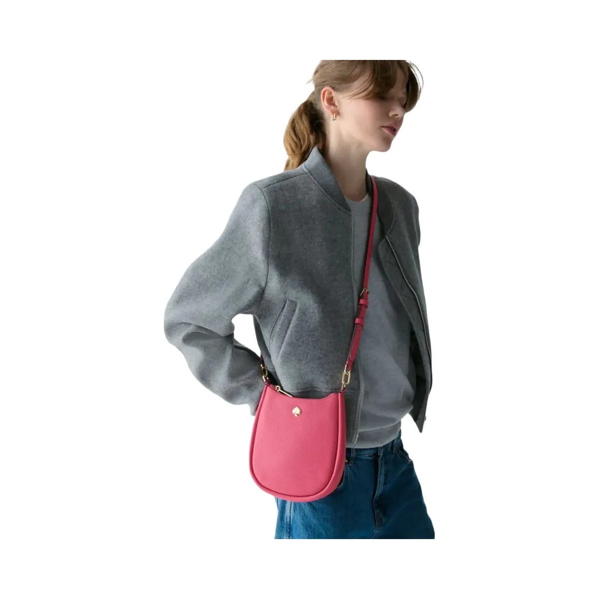 Kate Spade Kayla Small Swingpack Crossbody Rose Oil - HypeFly India View 2